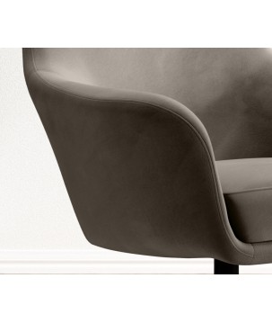 Fotel obrotowy POLO w tkanininie MATT VELVET 09 WERSAL
