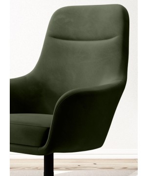 Fotel obrotowy POLO w tkanininie MATT VELVET 38 WERSAL
