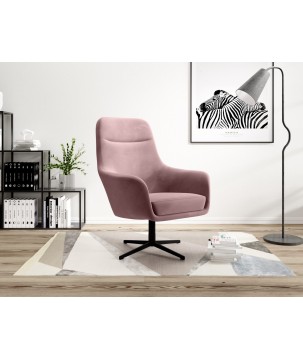 Fotel obrotowy POLO w tkanininie MATT VELVET 61 WERSAL