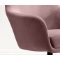 Fotel obrotowy POLO w tkanininie MATT VELVET 61 WERSAL