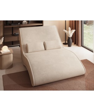 Fotel Szezlong 120 SATO 2 osobowy w tkanininie SORISSO 06 WERSAL