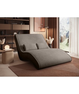 Fotel Szezlong 120 SATO 2 osobowy w tkanininie SORISSO 18 WERSAL