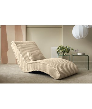 Fotel Szezlong 80 SATO 1 osobowy w tkanininie TILIA 11 WERSAL