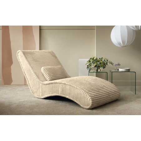 Fotel Szezlong 80 SATO 1 osobowy w tkanininie TILIA 11 WERSAL