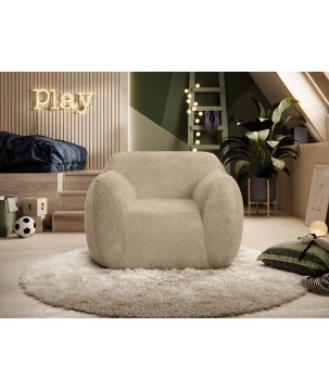 Fotel TEDDY MINI w tkanininie LAPID 29 WERSAL