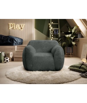 Fotel TEDDY MINI w tkanininie LAPID 77 WERSAL