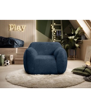 Fotel TEDDY MINI w tkanininie LAPID 86 WERSAL