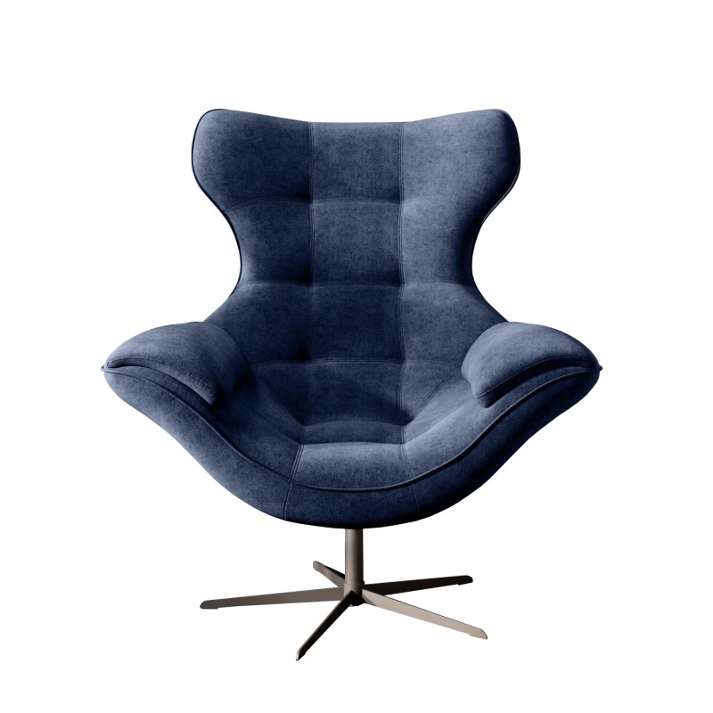 Fotel obrotowy YOGA w tkanininie WHISPER WERSAL