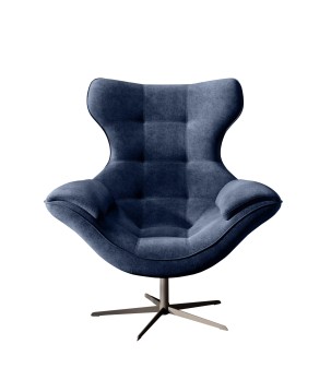 Fotel obrotowy YOGA w tkanininie WHISPER WERSAL