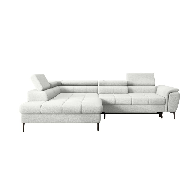 Narożnik DENVER L Lewostronny z funkcją spania Lewostronny w ktaninie SERENO 681 WERSAL