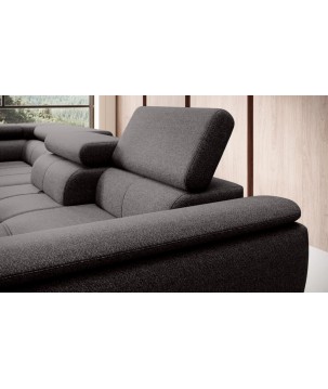 Narożnik DENVER L Lewostronny z funkcją spania Lewostronny w ktaninie SERENO 686 WERSAL