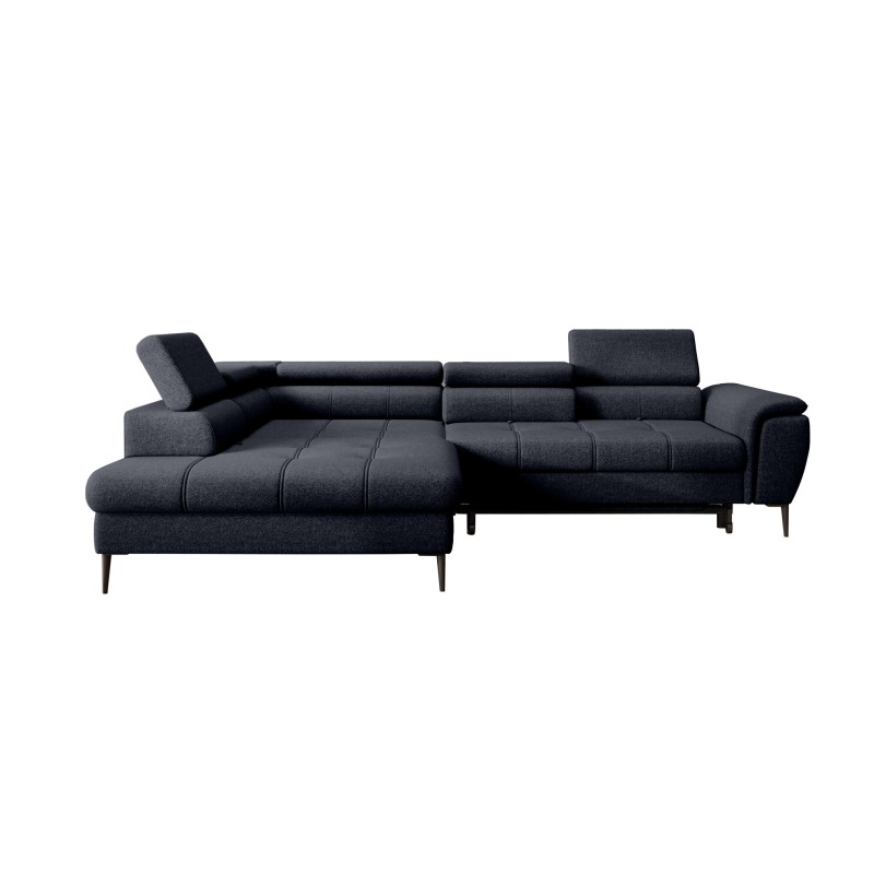 Narożnik DENVER L Lewostronny z funkcją spania Lewostronny w ktaninie SERENO 696 WERSAL