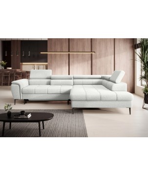 Narożnik DENVER L Prawostronny z funkcją spania Prawostronny w ktaninie SERENO 681 WERSAL