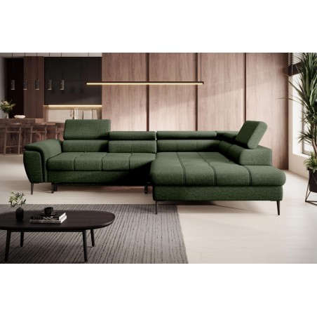 Narożnik DENVER L Prawostronny z funkcją spania Prawostronny w ktaninie SERENO 690 WERSAL