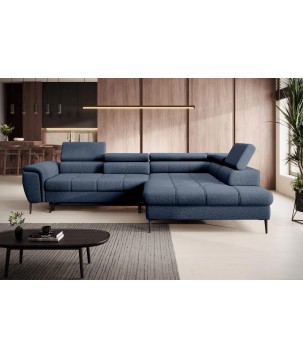 Narożnik DENVER L Prawostronny z funkcją spania Prawostronny w ktaninie SERENO 691 WERSAL