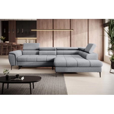 Narożnik DENVER L Prawostronny z funkcją spania Prawostronny w ktaninie SERENO 693 WERSAL