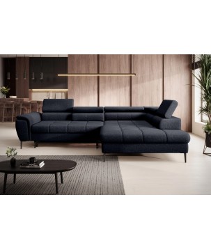 Narożnik DENVER L Prawostronny z funkcją spania Prawostronny w ktaninie SERENO 696 WERSAL