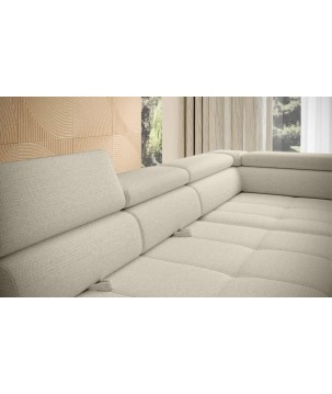 Narożnik EMPOLI L Lewostronny z funkcją spania Lewostronny w ktaninie ARAGON 03 WERSAL