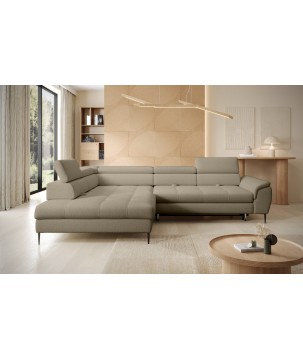 Narożnik EMPOLI L Lewostronny z funkcją spania Lewostronny w ktaninie ARAGON 20 WERSAL