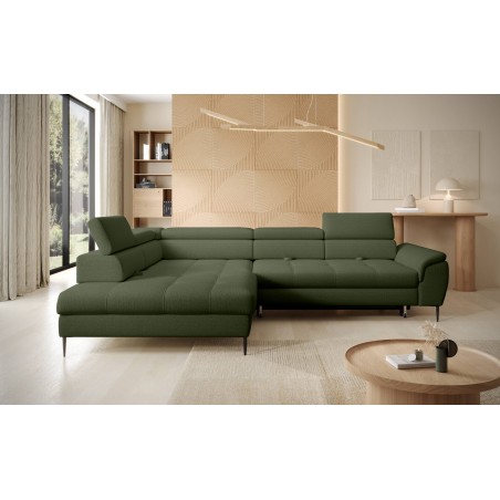 Narożnik EMPOLI L Lewostronny z funkcją spania Lewostronny w ktaninie ARAGON 39 WERSAL