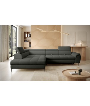 Narożnik EMPOLI L Lewostronny z funkcją spania Lewostronny w ktaninie ARAGON 97 WERSAL