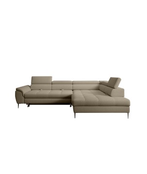 Narożnik EMPOLI L Prawostronny z funkcją spania Prawostronny w ktaninie ARAGON 20 WERSAL