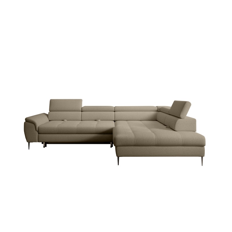 Narożnik EMPOLI L Prawostronny z funkcją spania Prawostronny w ktaninie ARAGON 20 WERSAL