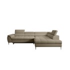 Narożnik EMPOLI L Prawostronny z funkcją spania Prawostronny w ktaninie ARAGON 20 WERSAL