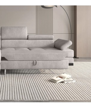 Narożnik EMPORIO L Lewostronny z funkcją spania Lewostronny w ktaninie SERENO 682 WERSAL