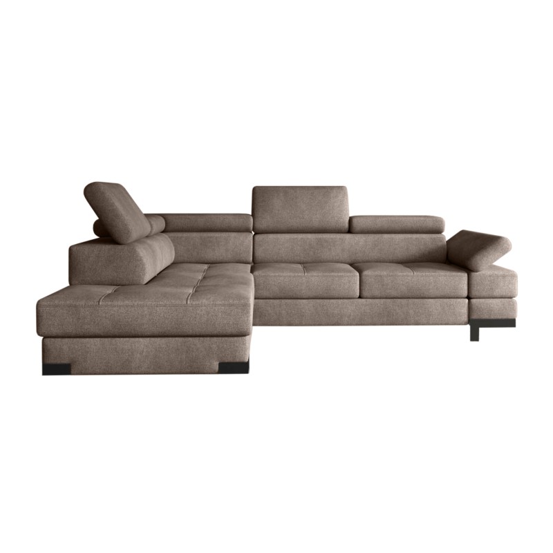 Narożnik EMPORIO L Lewostronny z funkcją spania Lewostronny w ktaninie SERENO 684 WERSAL