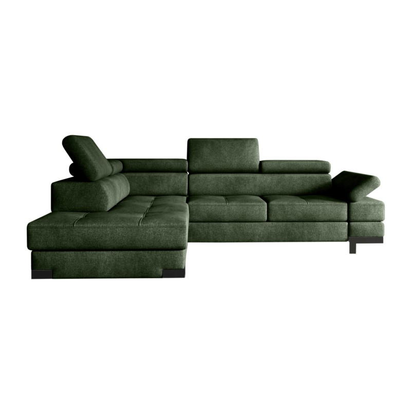 Narożnik EMPORIO L Lewostronny z funkcją spania Lewostronny w ktaninie SERENO 690 WERSAL