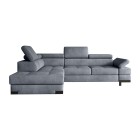 Narożnik EMPORIO L Lewostronny z funkcją spania Lewostronny w ktaninie SERENO 694 WERSAL