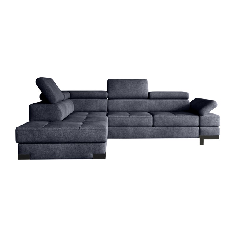 Narożnik EMPORIO L Lewostronny z funkcją spania Lewostronny w ktaninie SERENO 695 WERSAL