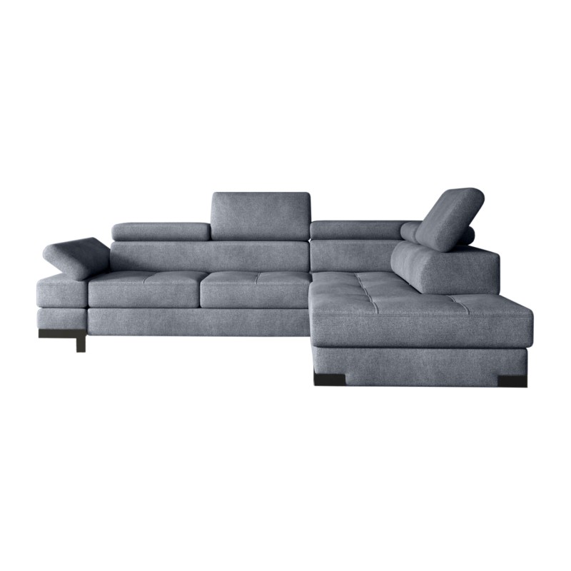 Narożnik EMPORIO L Prawostronny z funkcją spania Prawostronny w ktaninie SERENO 694 WERSAL