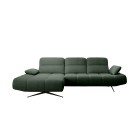 Narożnik FALCAO S układ L Lewostronny z funkcją RELAX w ktaninie AURORA 11 WERSAL