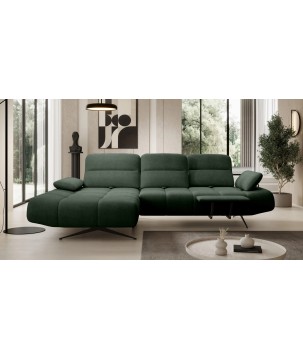 Narożnik FALCAO S układ L Lewostronny z funkcją RELAX w ktaninie AURORA 11 WERSAL