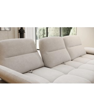 Narożnik FALCAO S układ L Prawostronny z funkcją RELAX w ktaninie AURORA 02 WERSAL