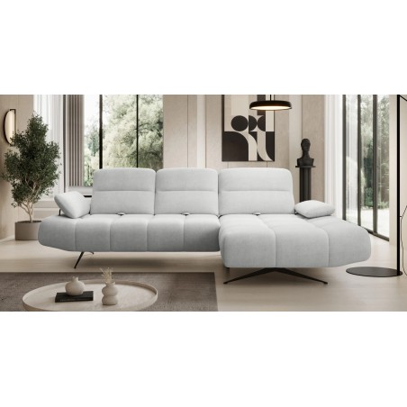 Narożnik FALCAO S układ L Prawostronny z funkcją RELAX w ktaninie AURORA 15 WERSAL