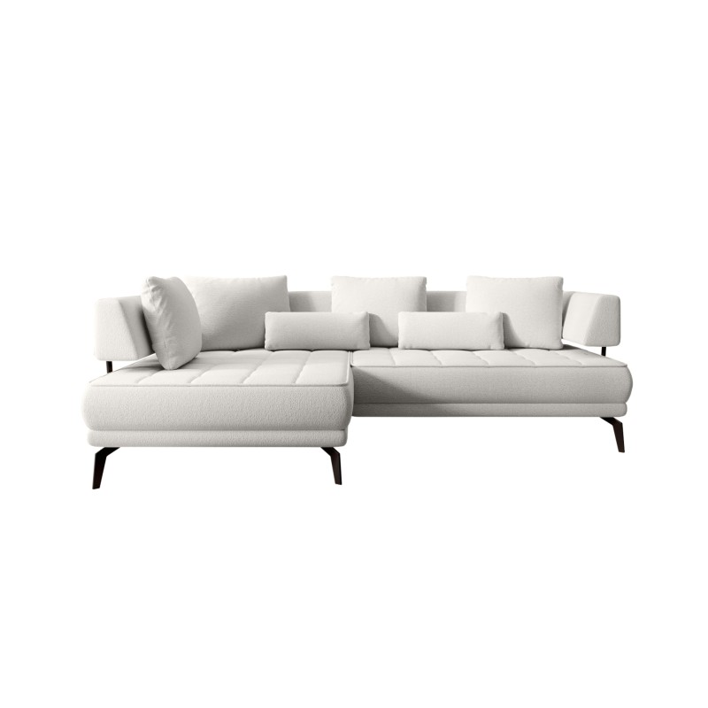 Narożnik GIOTTO L Lewostronnyelektryczna regulacja siedziska tkanina PERFECT HARMONY 02 WERSAL