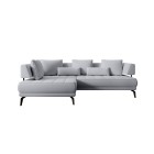 Narożnik GIOTTO L Lewostronnyelektryczna regulacja siedziska tkanina PERFECT HARMONY 80 WERSAL