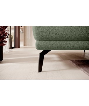 Narożnik GIOTTO L Prawostronnyelektryczna regulacja siedziska tkanina PERFECT HARMONY 39 WERSAL