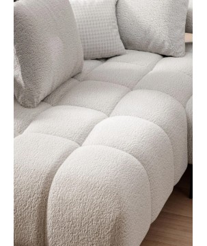 Narożnik MAGNETIC L układ L Lewostronny elektryczna regulacja siedziska tkanina KANSAS WERSAL