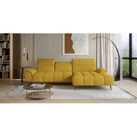 Narożnik MONTANA L układ L Prawostronny z elektryczną regulacją siedziska WERSAL