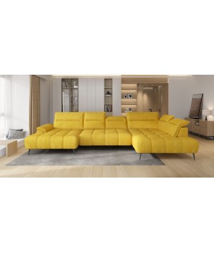 Narożnik MONTANA S układ L Prawostronny z elektryczną regulacją siedziska WERSAL