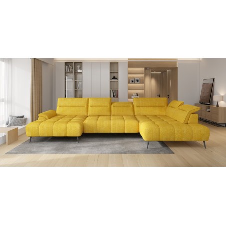 Narożnik MONTANA S układ L Prawostronny z elektryczną regulacją siedziska WERSAL