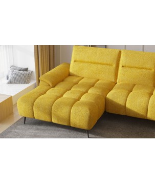 Narożnik MONTANA S układ L Prawostronny z elektryczną regulacją siedziska WERSAL