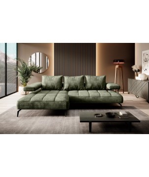 Narożnik MONTELLA L układ L Lewostronny z elektryczną regulacją siedziska WERSAL