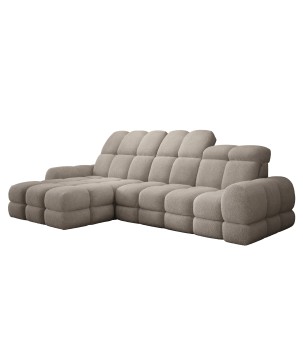 Narożnik TOLLO MINI S Lewostronny Elektryczna regulacja Anthology 06 kolor Cappucino WERSAL