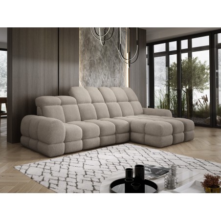 Narożnik TOLLO MINI S Prawostronny Elektryczna regulacja Anthology 06 kolor Cappucino WERSAL