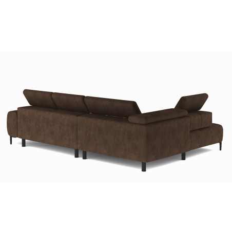 Narożnik PLAZA XL Lewostronny Elektryczna regulacja Tkanina MONOLITH 15 WERSAL